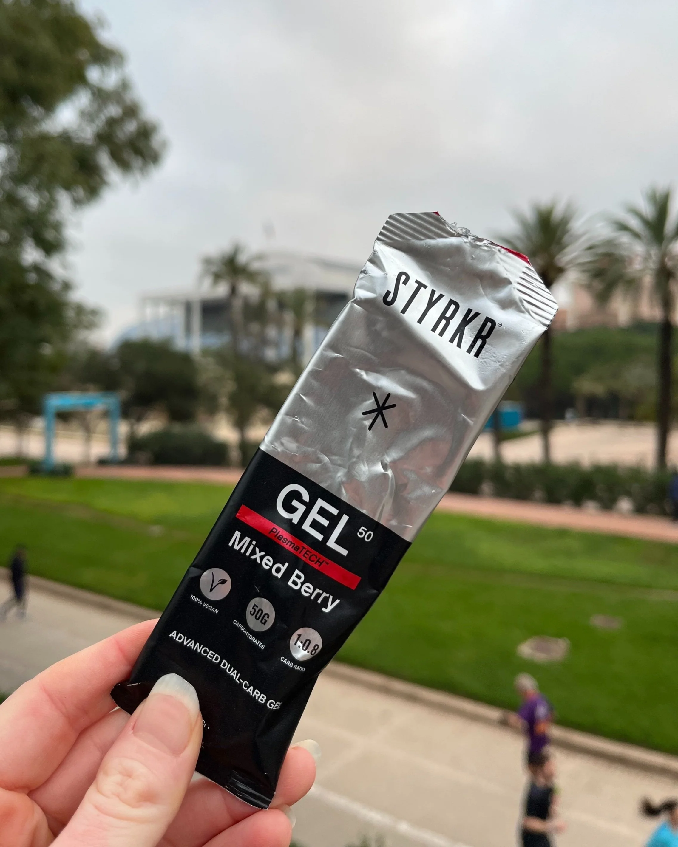 Styrkr GEL50 review | Vegan dual-carb energy gel